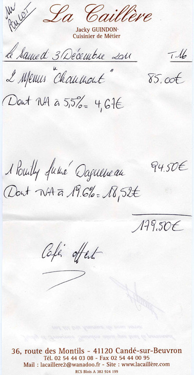 La note