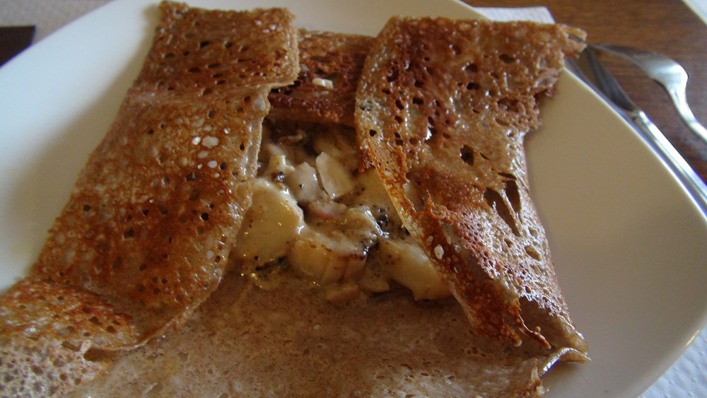 Galette "La grand Léjon", ouverte