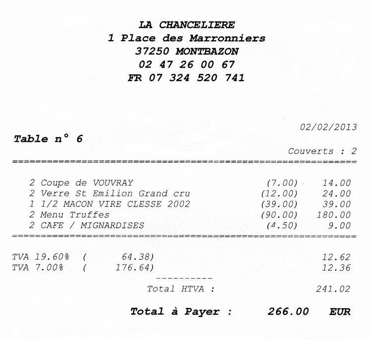 La note