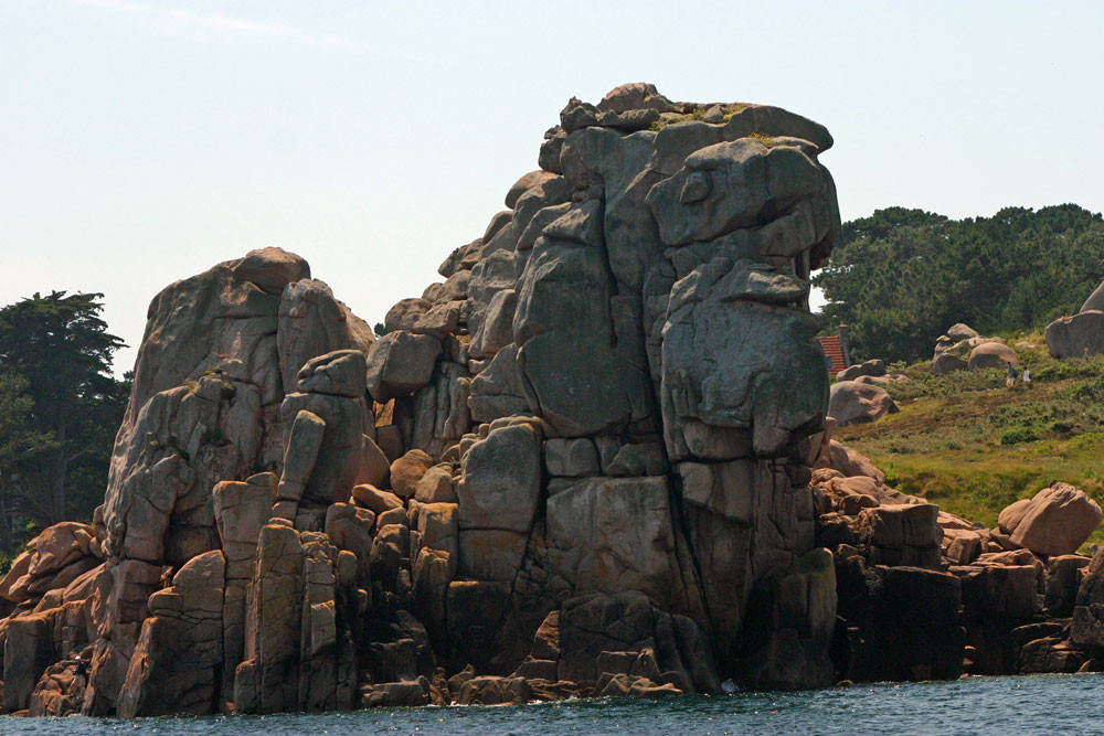 La côte de granit rose du côté de Ploumanach