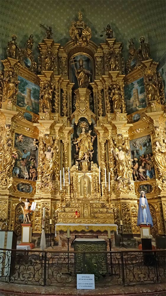 Retable du maître-hôtel de l'église Notre Dame des Anges
