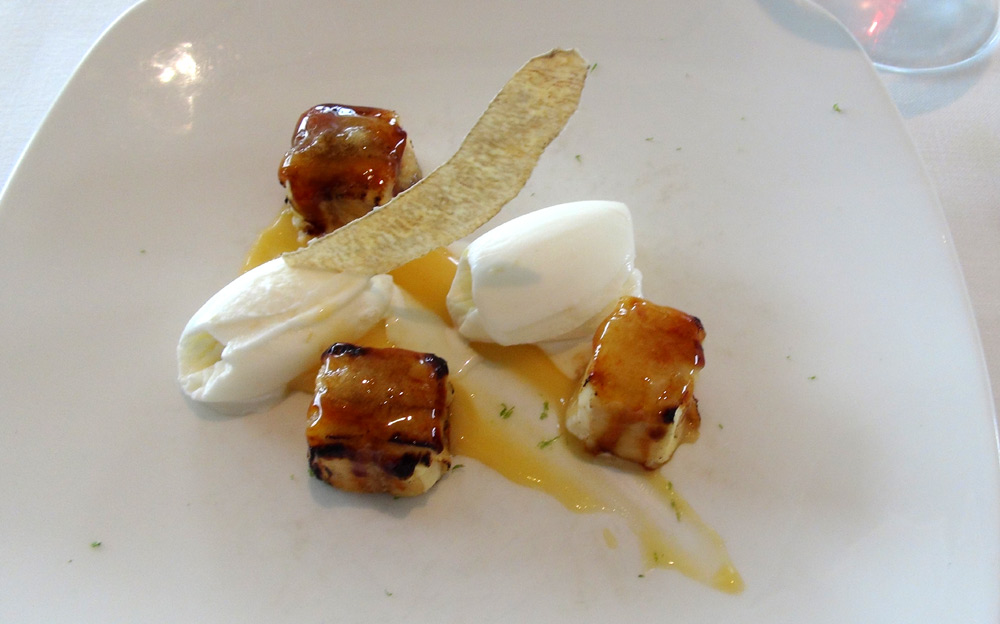 Petits paquets de banane et vanille