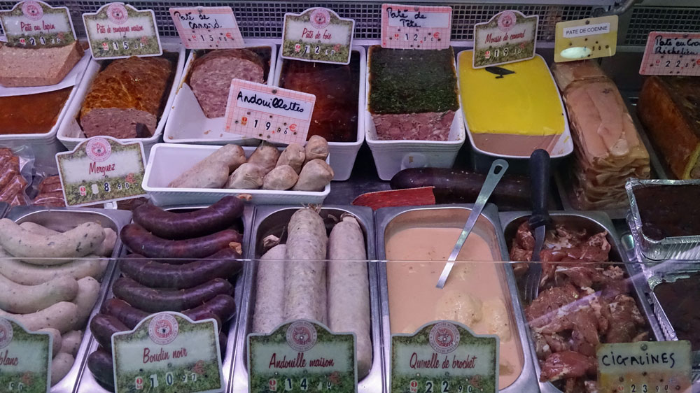 Quelques produits de fcharcuterie