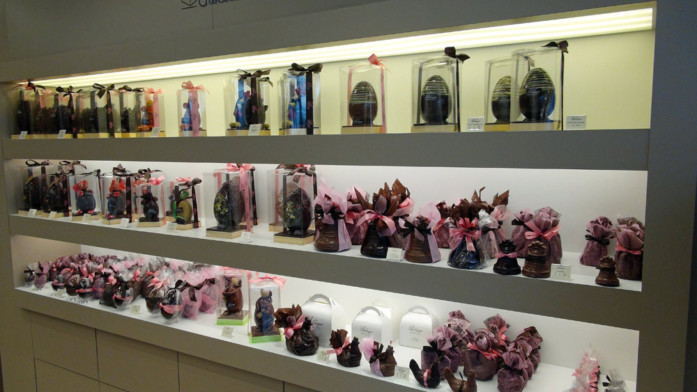 La gamme des "chocolats de Pâques"