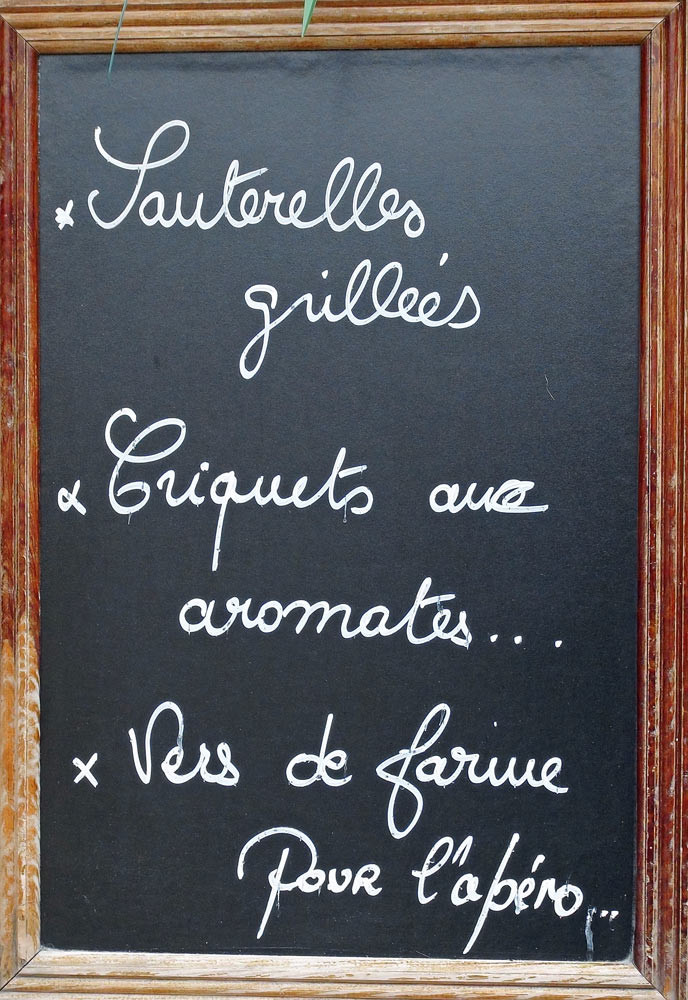 Pour accompagner un apéritif insolite