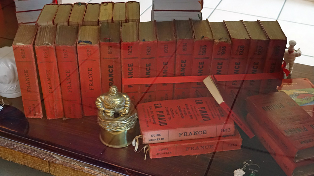 La collection de "Guides Michelin"