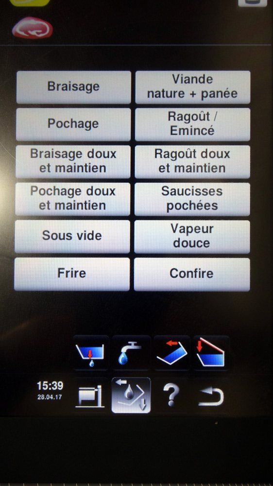 Quelques-uns des programmes disponibles