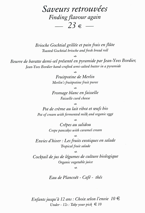 Saveurs retrouvées