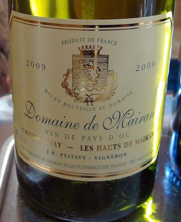 Domaine de Mairan 2008 "Chardonnay" - Vin de Pays d'Oc