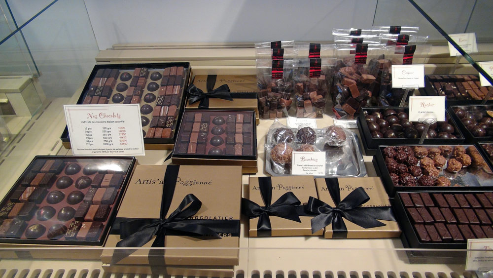 Chocolats en ballotin