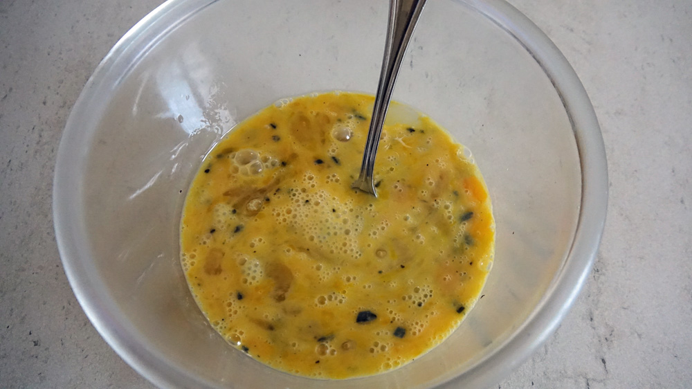 L'omelette se prépare