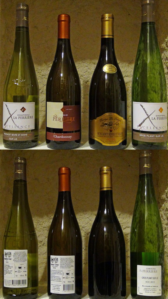 Les vins achetés