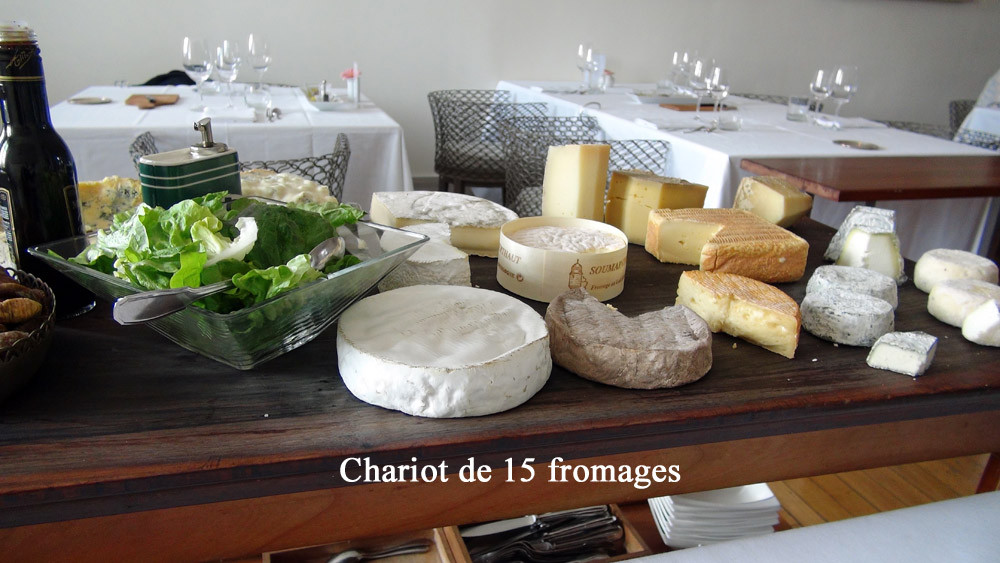 Le chariot de fromages