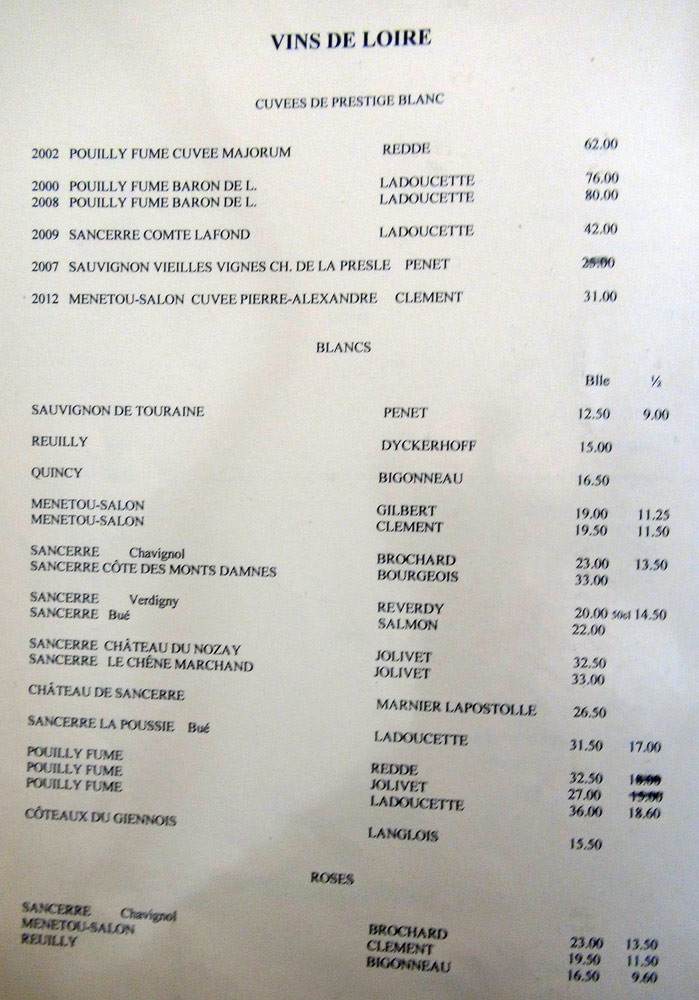 Vins blancs de Loire 