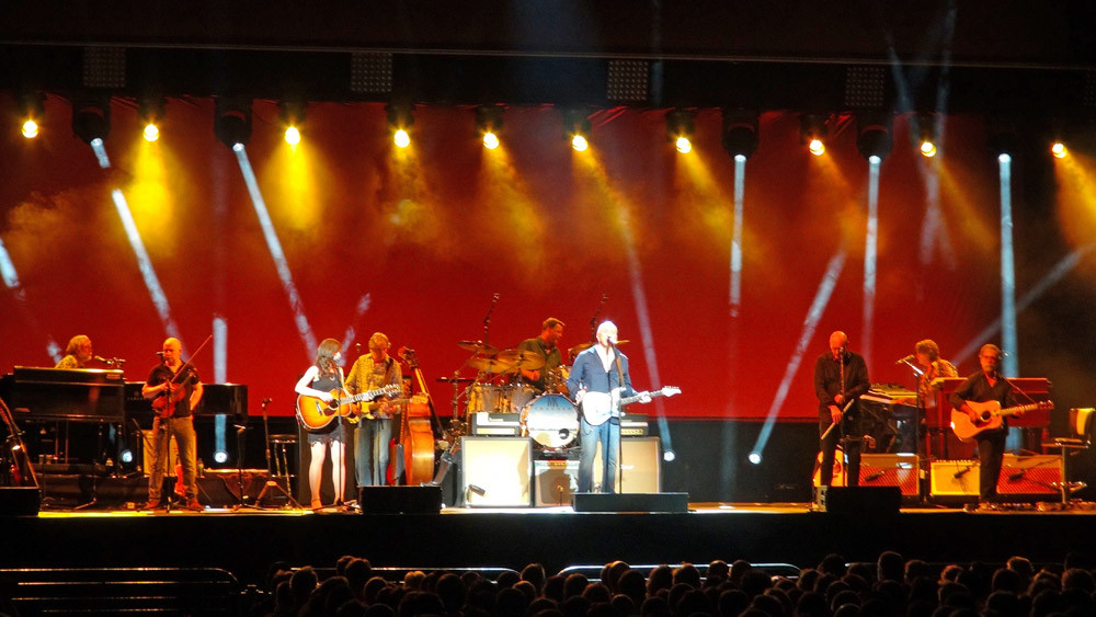 Mark Knopfler et ses musiciens, avec Ruth Moody - Zénith de Paris le 2 juin 2015