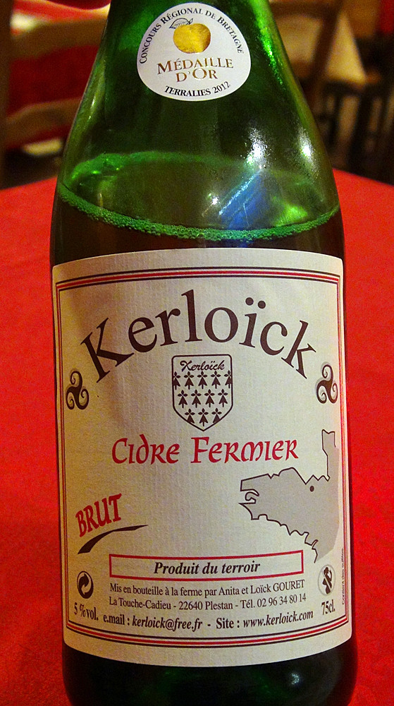 Cidre fermier Kerloïck