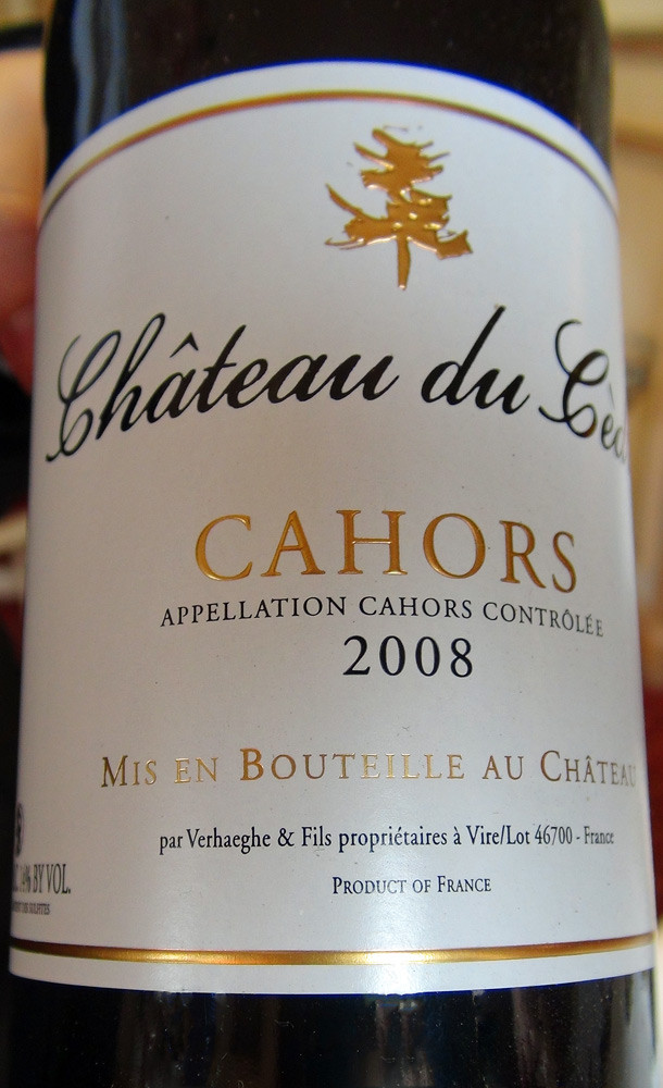 Cahors 2008 Château du Cèdre