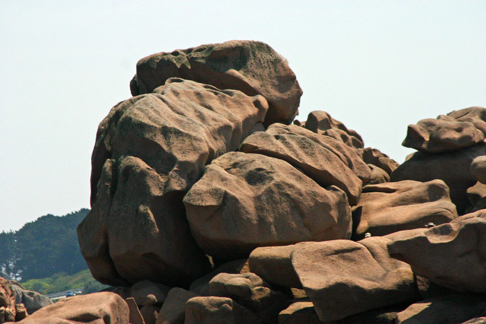 La côte de granit rose du côté de Ploumanach