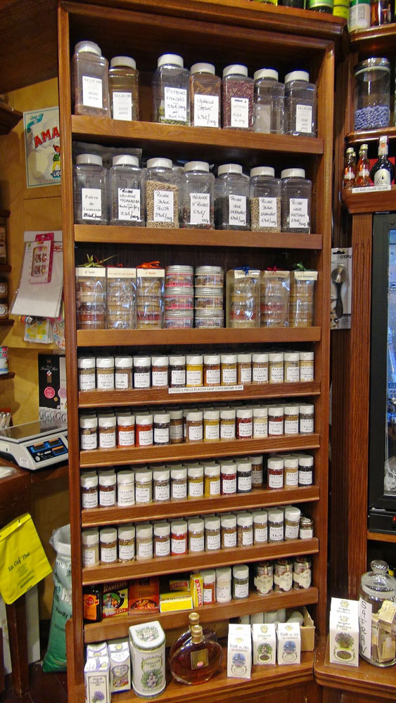 Epices diverses et variées