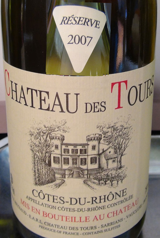 Château des Tours 2007 - AOC Côtes du Rhône
