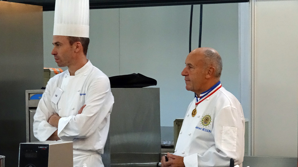 Christophe Hay et Gérard Besson MOF 1976