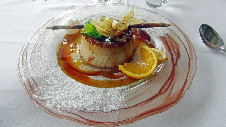Flan à la châtaigne