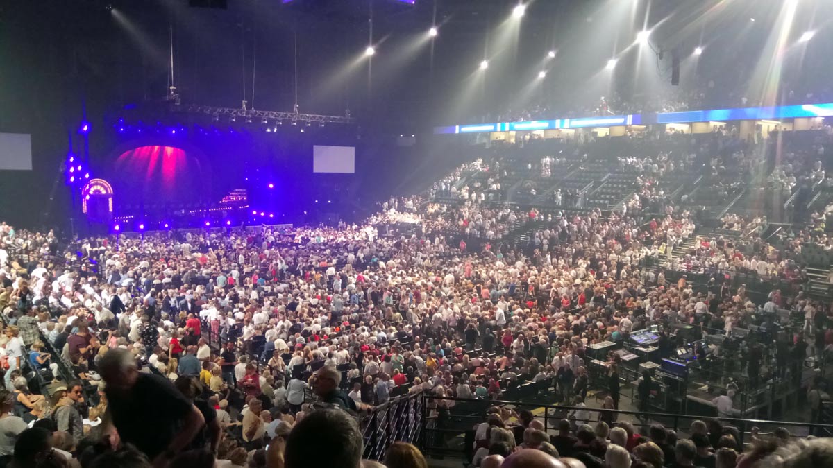 Juste avant le début du Concert
