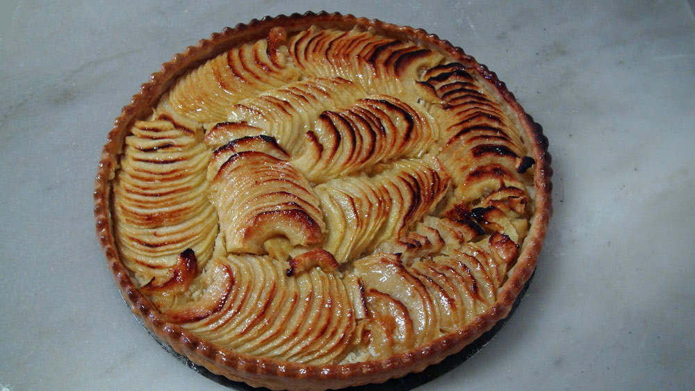 Tarte aux pommes maison
