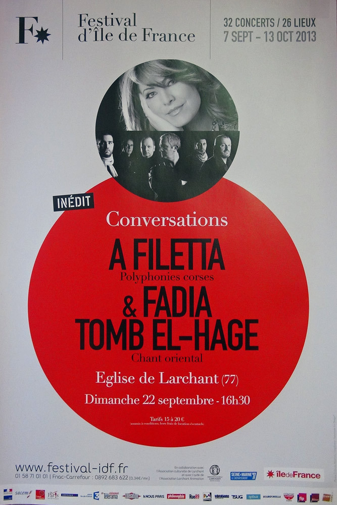 Egise de Larchant : concert annoncé avec "A filetta", un groupe polyphoniques Corse à découvrir