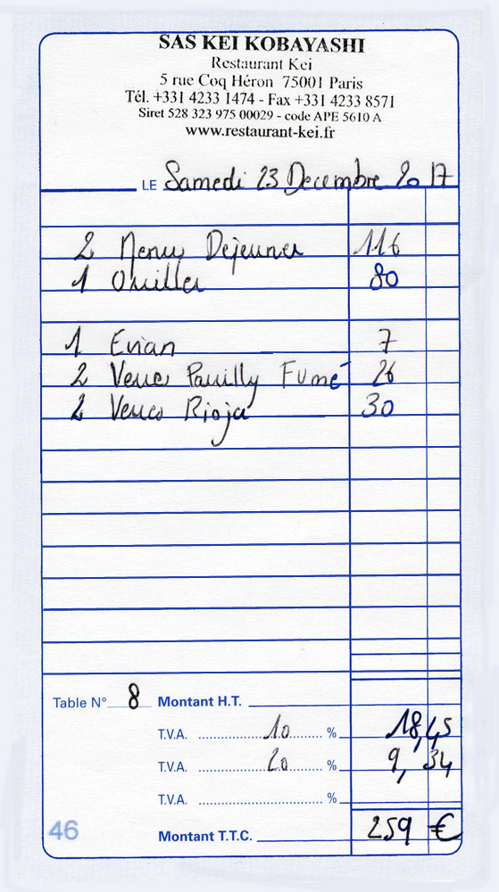 La note