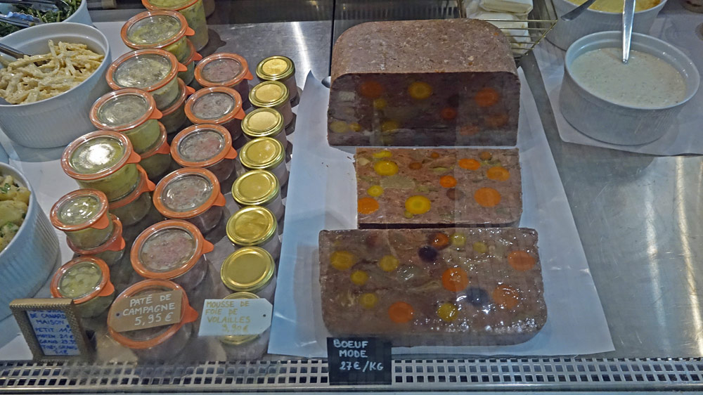 Pâtés de campagne, Bœuf mode ...