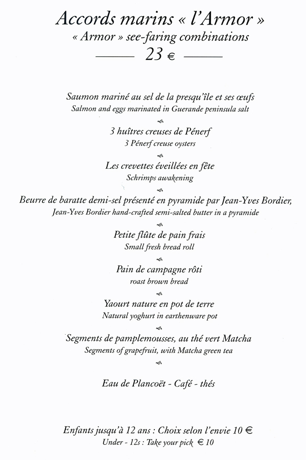 Accords marins "l'Armor"