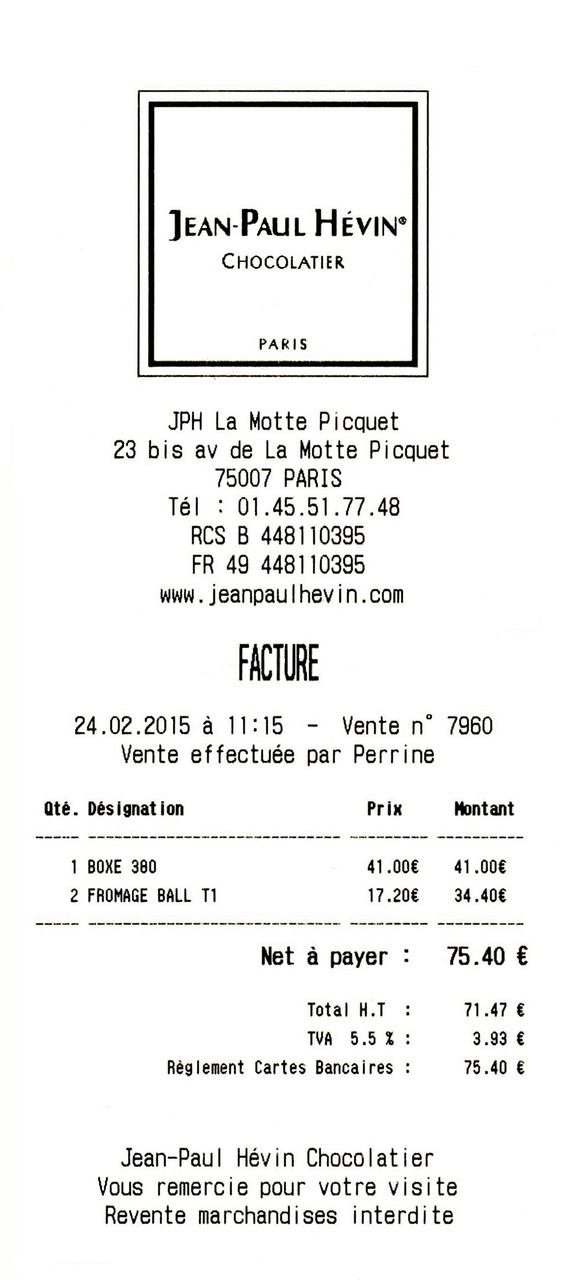 La note