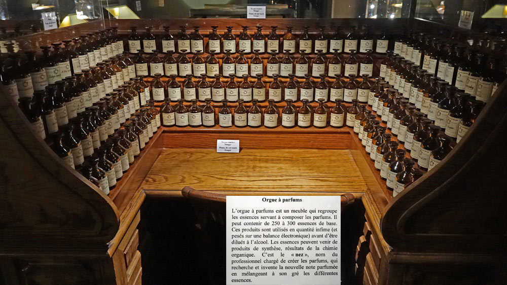 L'orgue à parfums (non opérationnel)