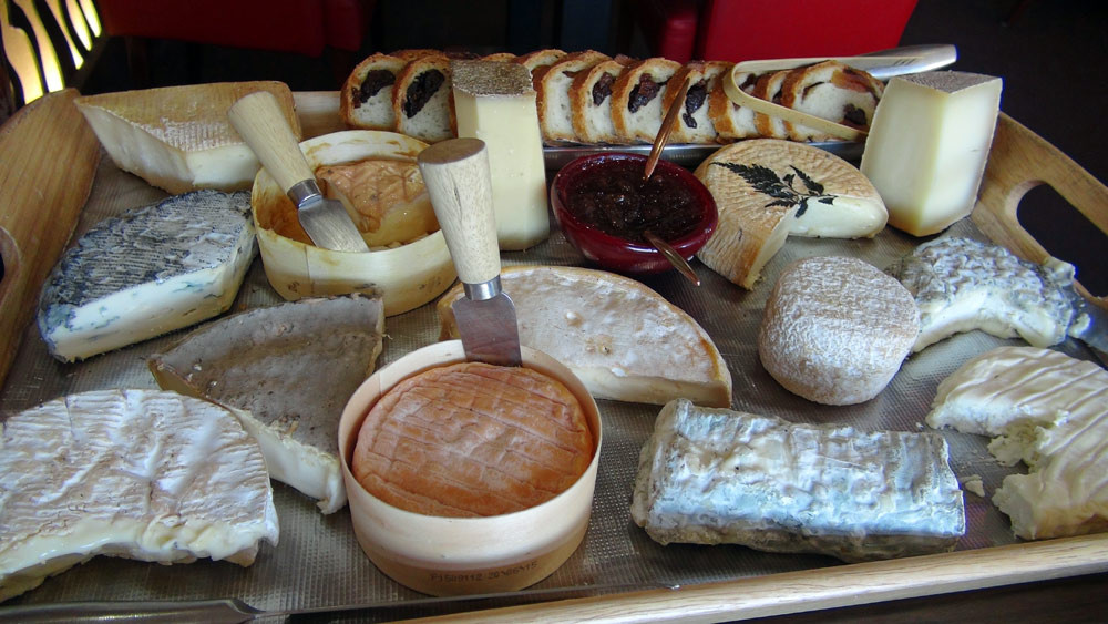 Le plateau de fromages