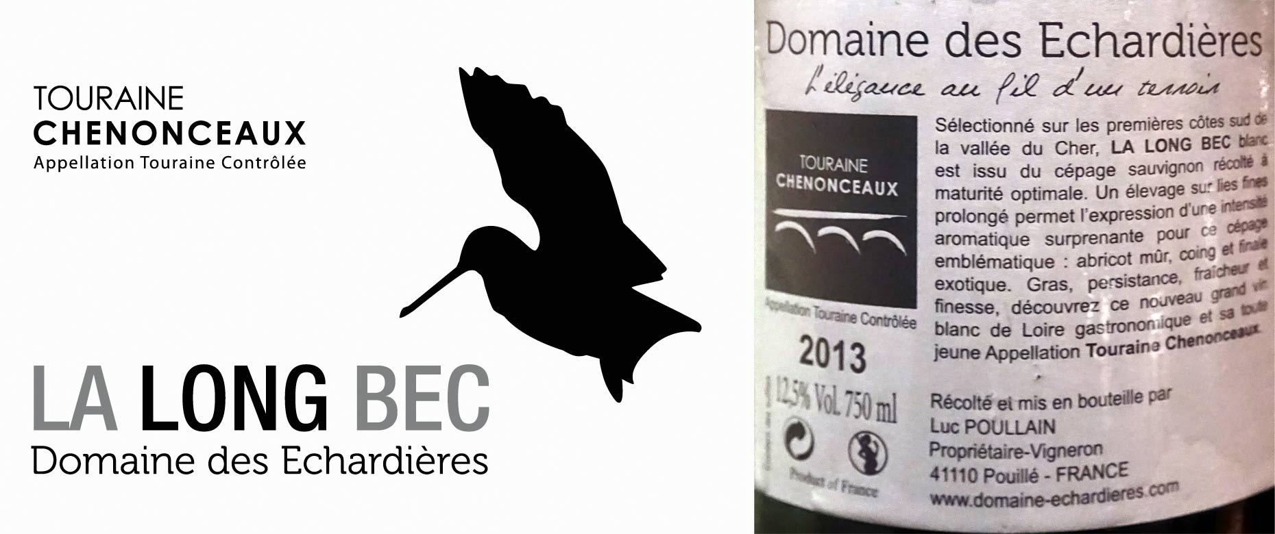 Touraine Chenonceaux 2013 du domaine des Echardières