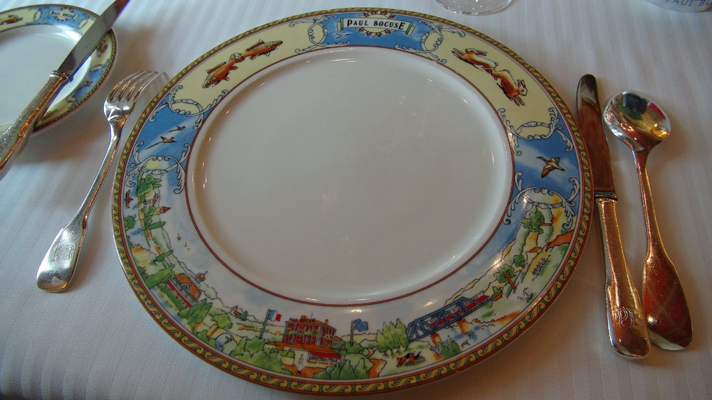 Assiette d'accueil