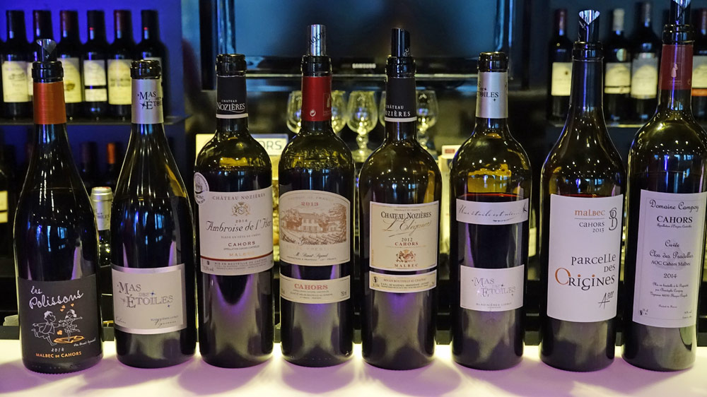 Les 8 Cahors dégustés