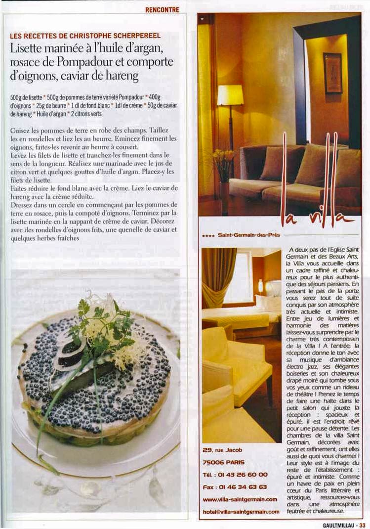 Un des chefs qui utilisait le "Caviar de hareng"