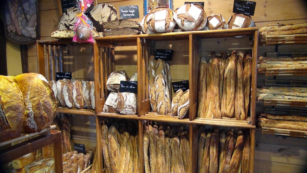Tourtes, Pains aux céréales, Pains de ferme, Pains de Loire et Baguettes