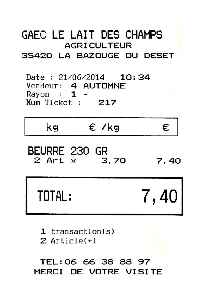 La note