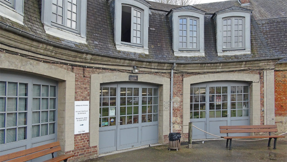 L'entrée de la boutique
