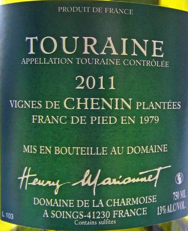 Touraine AOC Vinifera Chenin