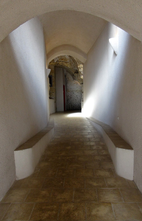 L'entrée en sous-sol