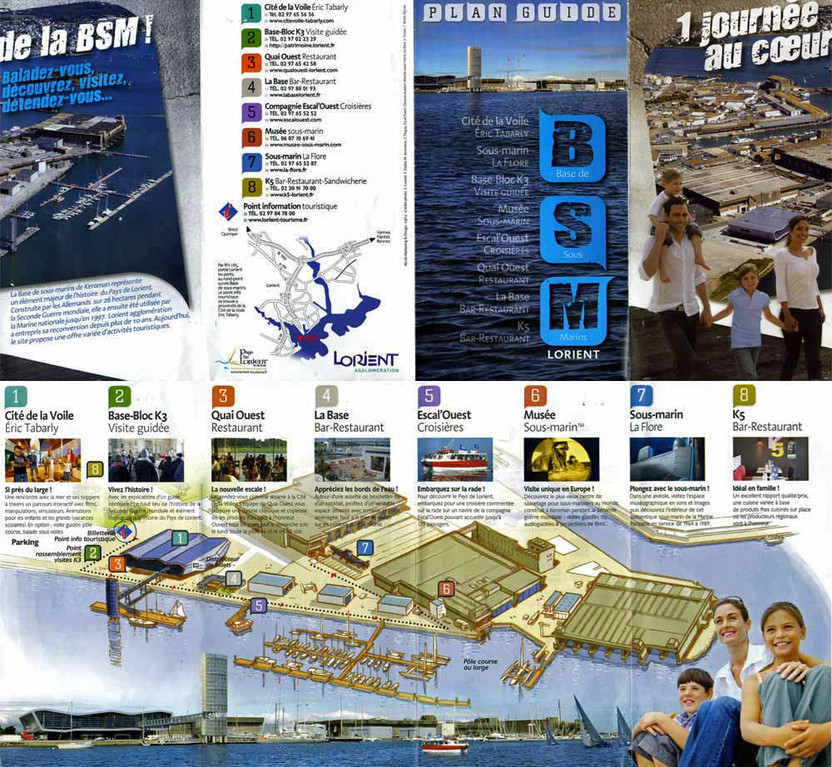 Dépliant publicitaire de la BSM