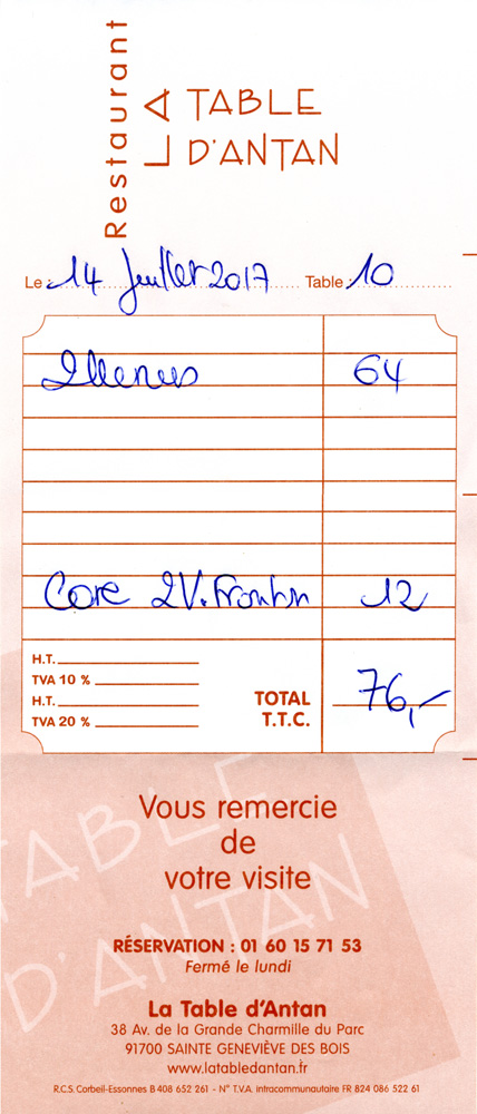 La note