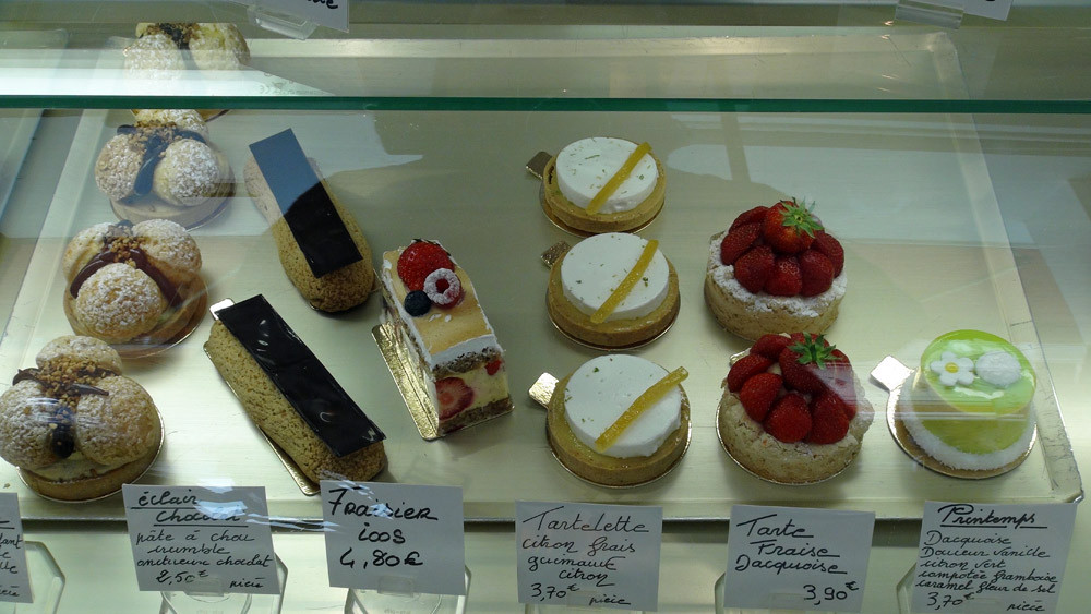 Tarte profitérolles - Eclair chocolat - Fraisier - Tartelette citron frais - Tartelette fraises - Printemps