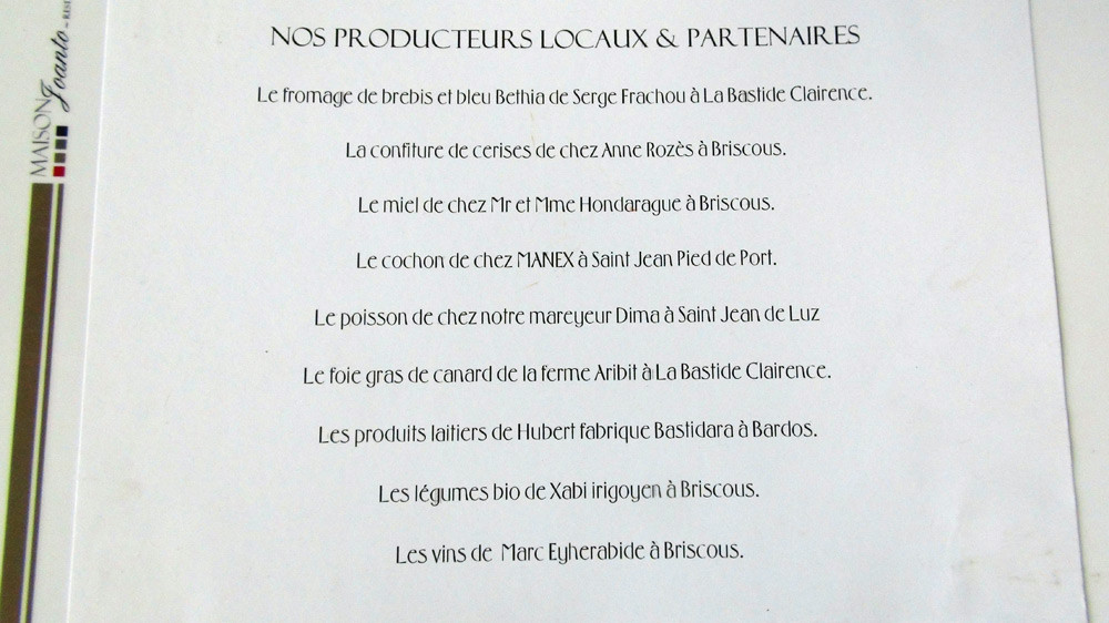 Les fournisseurs