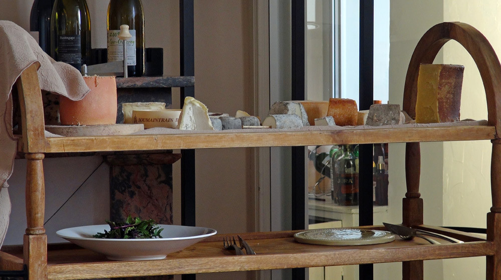 Chariot de fromages