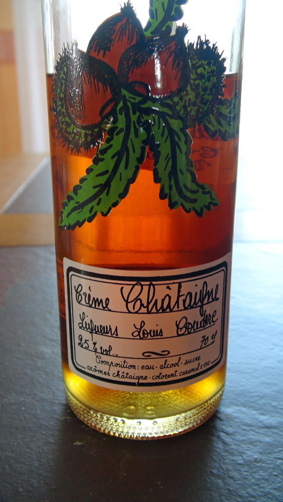 La fameuse Crème de châtaigne issue d'aômes et de colorant
